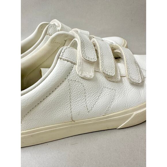 Veja Recife Chromefree Extra White Ultraviolet Hook & Loop sneaker US 9 Euro 40 - Picture 11 of 16
